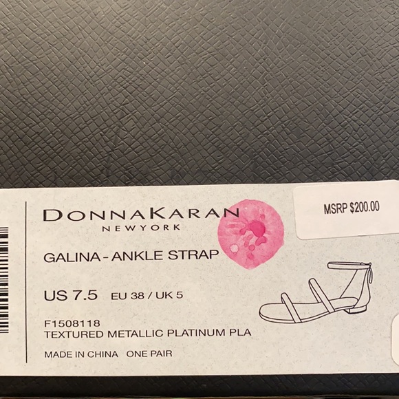 Donna Karan Galina sandals size 7.5 - Picture 3 of 5